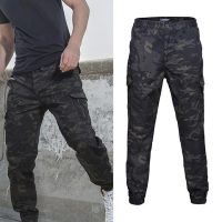 Quần jogger chiến thuật kháng nước Camo Black giải pháp thời trang tối ưu cho môi trường khắc nghiệt