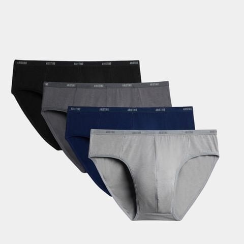 Quần Lót Nam Aristino Bamboo Briefs - Combo 3, Tự Tin Cả Ngày