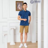 Quần short kaki nam ALIGRO ALGQS1069 mẫu basic trẻ trung dễ dàng kết hợp cùng nhiều trang phục