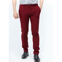 Quần Tây Nam Titishop QTN47 Đỏ Đô: Phong Cách Hiện Đại, Sang Trọng, Nam Tính