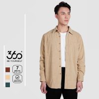 Sản phẩm mới áo sơ mi Unisex nhung tăm 360 Boutique tay dài túi ngực mẫu STDOL317