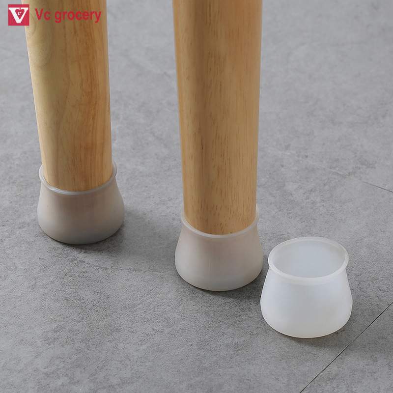 Siêu rẻ, siêu bền: Set 10 vỏ silicon bảo vệ chân bàn ghế tại nhà!