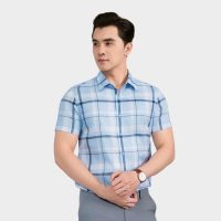 Sơ mi nam Aristino slim fit kẻ, giá hợp lý, chất lượng tuyệt vời