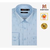 Sơ mi tay dài Khatoco: Mua ngay để sở hữu vẻ ngoài chỉn chu, ấn tượng.