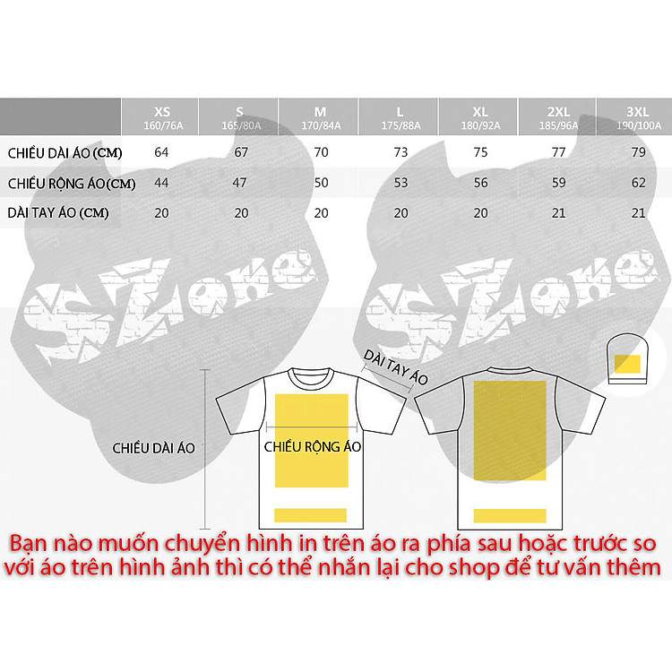 SZone PM61 Áo Phông Nam Cotton 100% In Hình 3D Cao Cấp Form Dáng Chuẩn