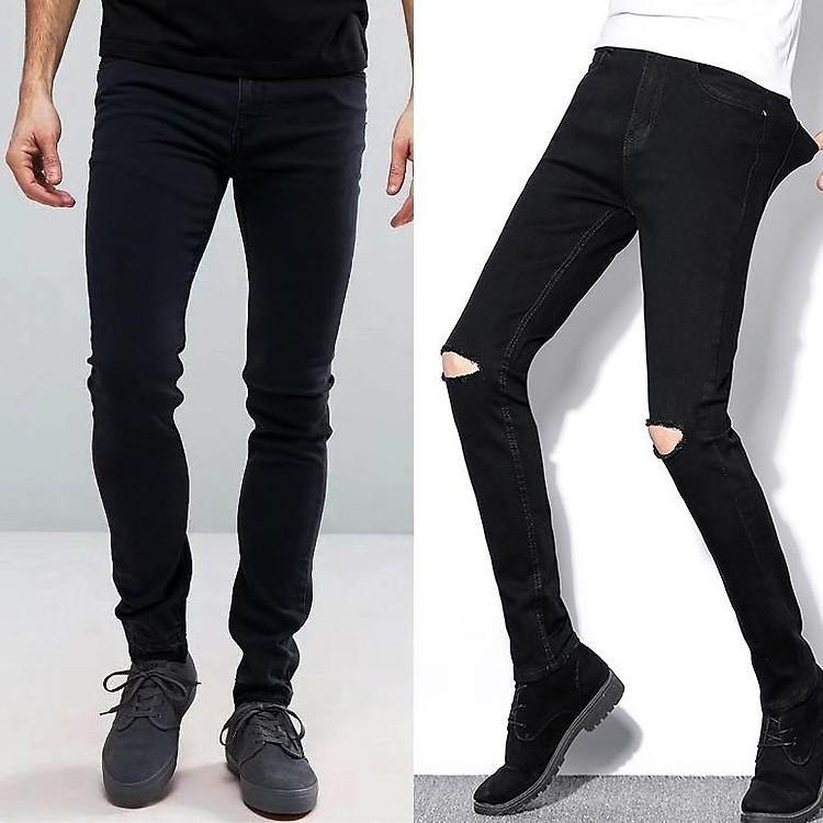 SZone SQ602 - Jeans Đen Skinny Nam: Tự Tin Với Phong Cách Của Bạn