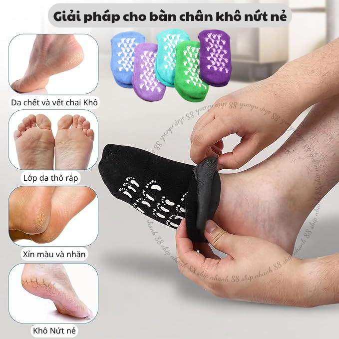Tất Chân Silicon Nhung 88842: Bí Quyết Cho Đôi Chân Mềm Mại, Trắng Sáng