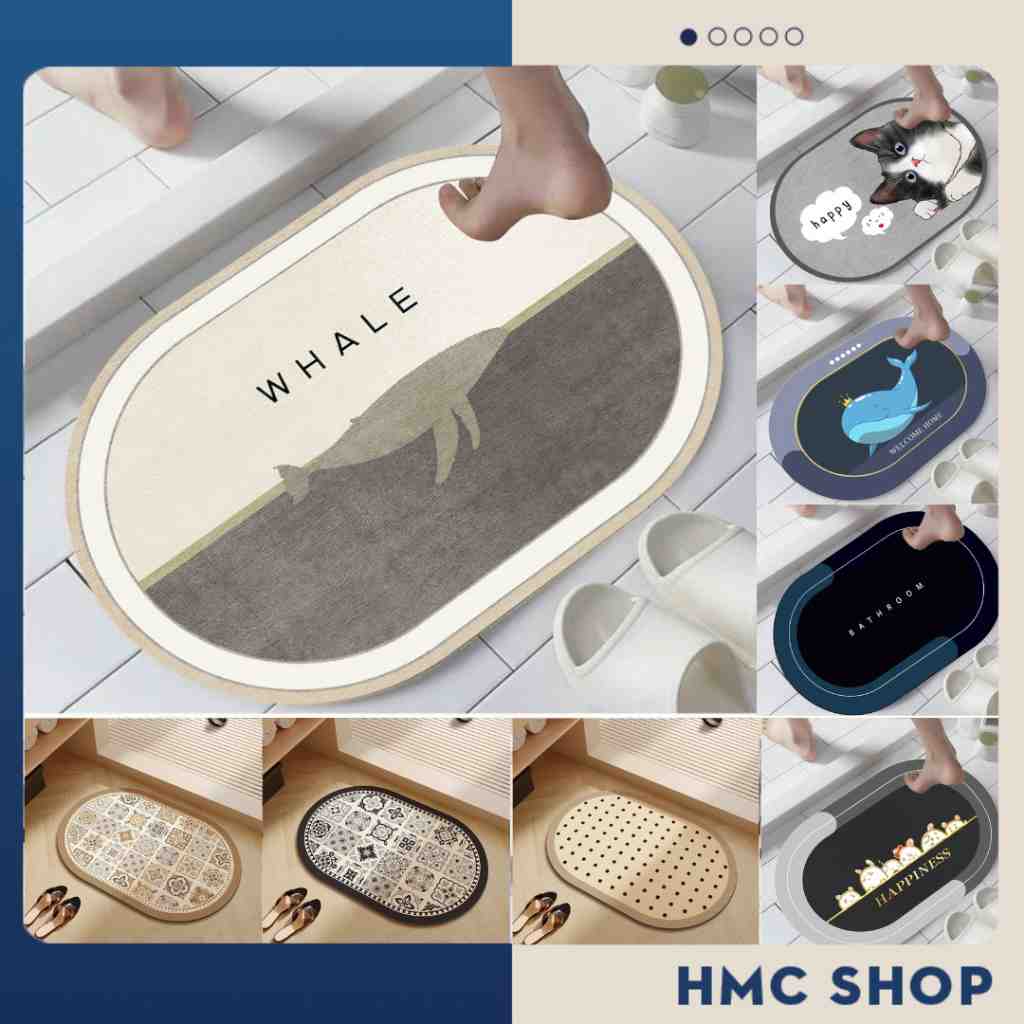 Thảm chùi chân chất lượng cao, bền đẹp, chống thấm nước, giá tốt nhất thị trường