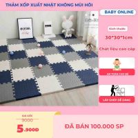 Thảm xốp Nhật Bản chất lượng cao: Đầu tư cho sức khỏe và sự phát triển của bé