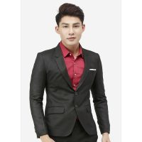 Titishop AVN112: Áo Vest Đen 2 Nút Cài - Nâng Tầm Phong Cách Cá Nhân
