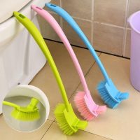 Vệ sinh toilet sạch sẽ với chổi cọ đa năng, tiết kiệm thời gian và công sức