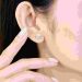 Bông tai vàng trắng 10K PNJ đá ECZ, vẻ đẹp vượt thời gian, giá trị vĩnh cửu