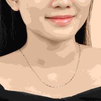 Dây chuyền vàng trắng 10K PNJ: Chất lượng PNJ, đẳng cấp vượt trội