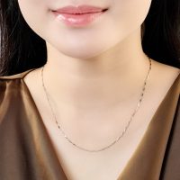 Dây chuyền vàng trắng 10K PNJ: Phong cách cá nhân, đẳng cấp khác biệt