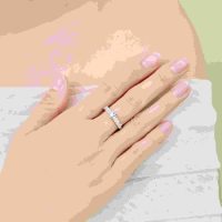 Đừng bỏ lỡ: Nhẫn vàng trắng 10K PNJ đá ECZ đang được ưu đãi đặc biệt