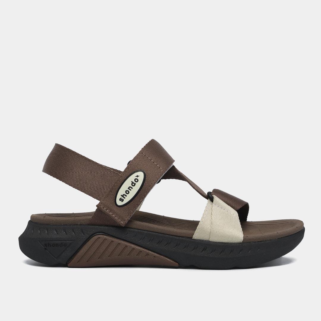 F7R Sandal quai chéo nâu nam - Sự kết hợp hoàn hảo giữa phong cách và tiện dụng