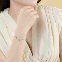 Lắc tay bạc PNJSilver đính đá hình bướm, khẳng định phong cách riêng biệt của bạn