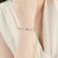 Lắc tay bạc PNJSilver đính đá, khẳng định vẻ đẹp tự tin, rạng rỡ của phái nữ