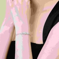 Lắc tay vàng trắng 58,5% Kim Bảo Như Ý PNJ: Vẻ đẹp tinh tế, bền vững theo thời gian