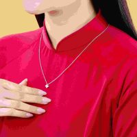 Mặt dây chuyền kim cương PNJ vàng trắng 14K - Tỏa sáng mọi khoảnh khắc