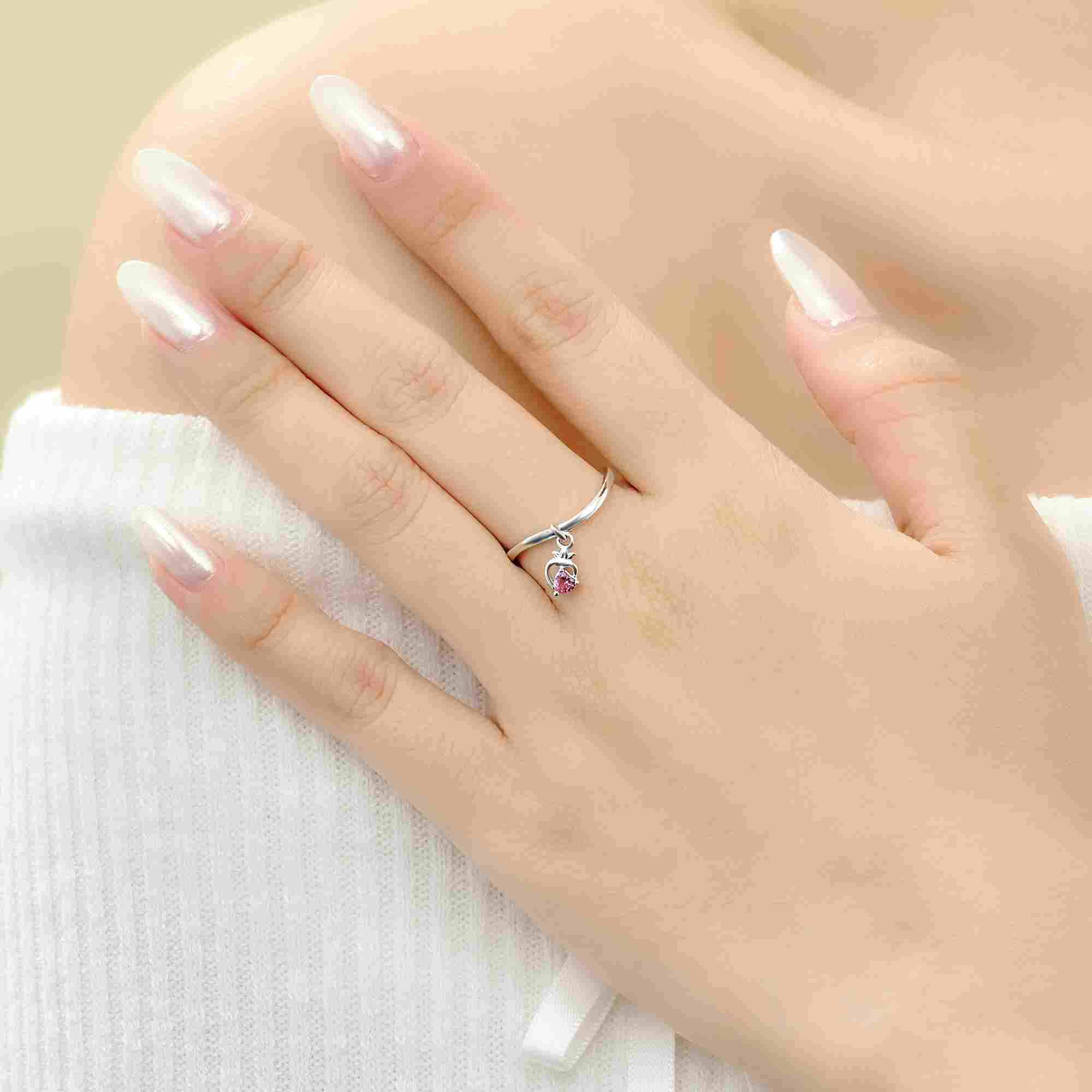 Nhẫn bạc đính đá Berry Boo - STYLE By PNJ: Tinh tế trong từng đường nét