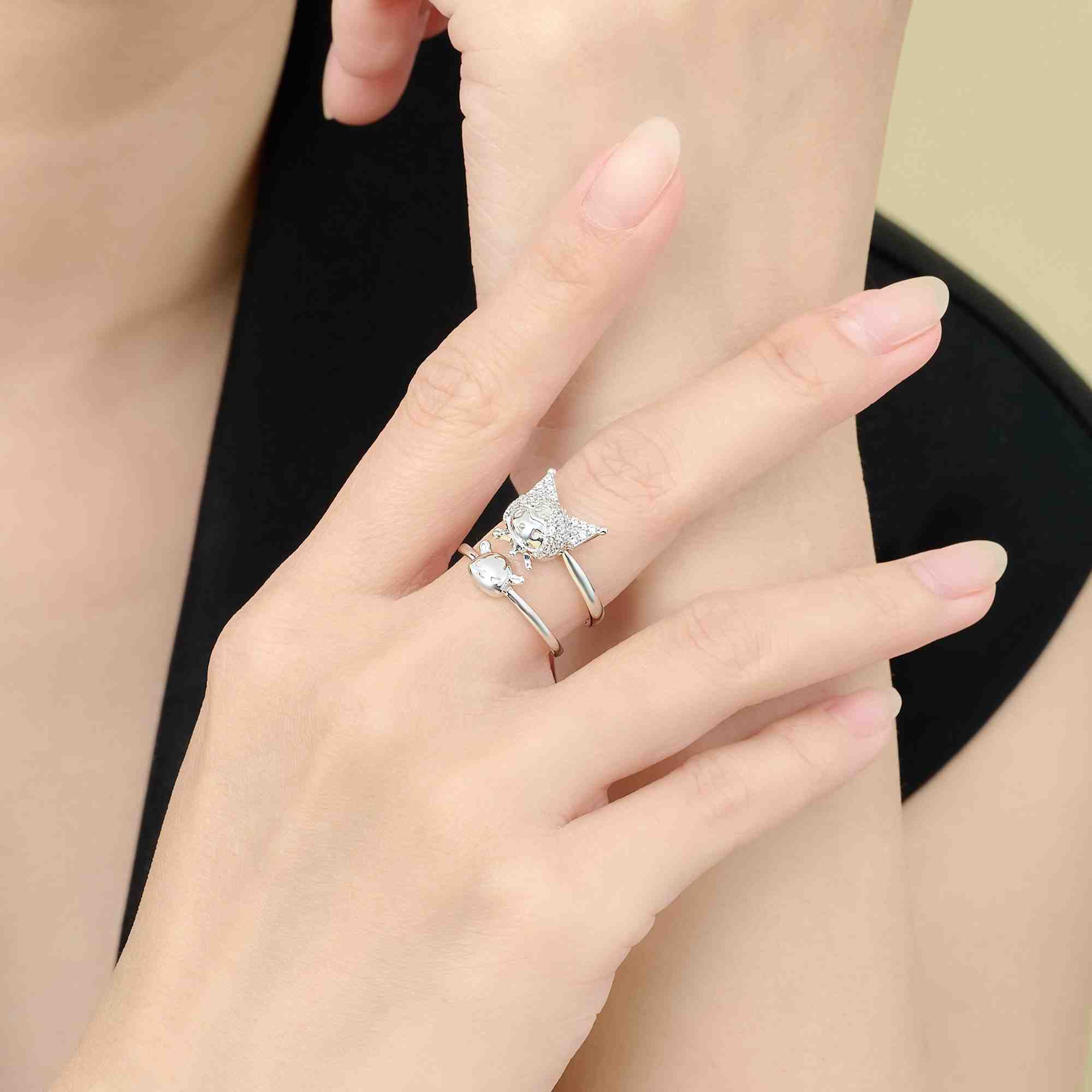 Nhẫn Bạc PNJ KUROMI: Món quà ý nghĩa, thể hiện tình cảm chân thành