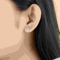 PNJSilver: Bông tai bạc đính đá, khẳng định vẻ đẹp thanh lịch