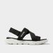 Sandals F6 Sport Đen Trắng: Đôi sandals thể thao không thể thiếu trong tủ đồ