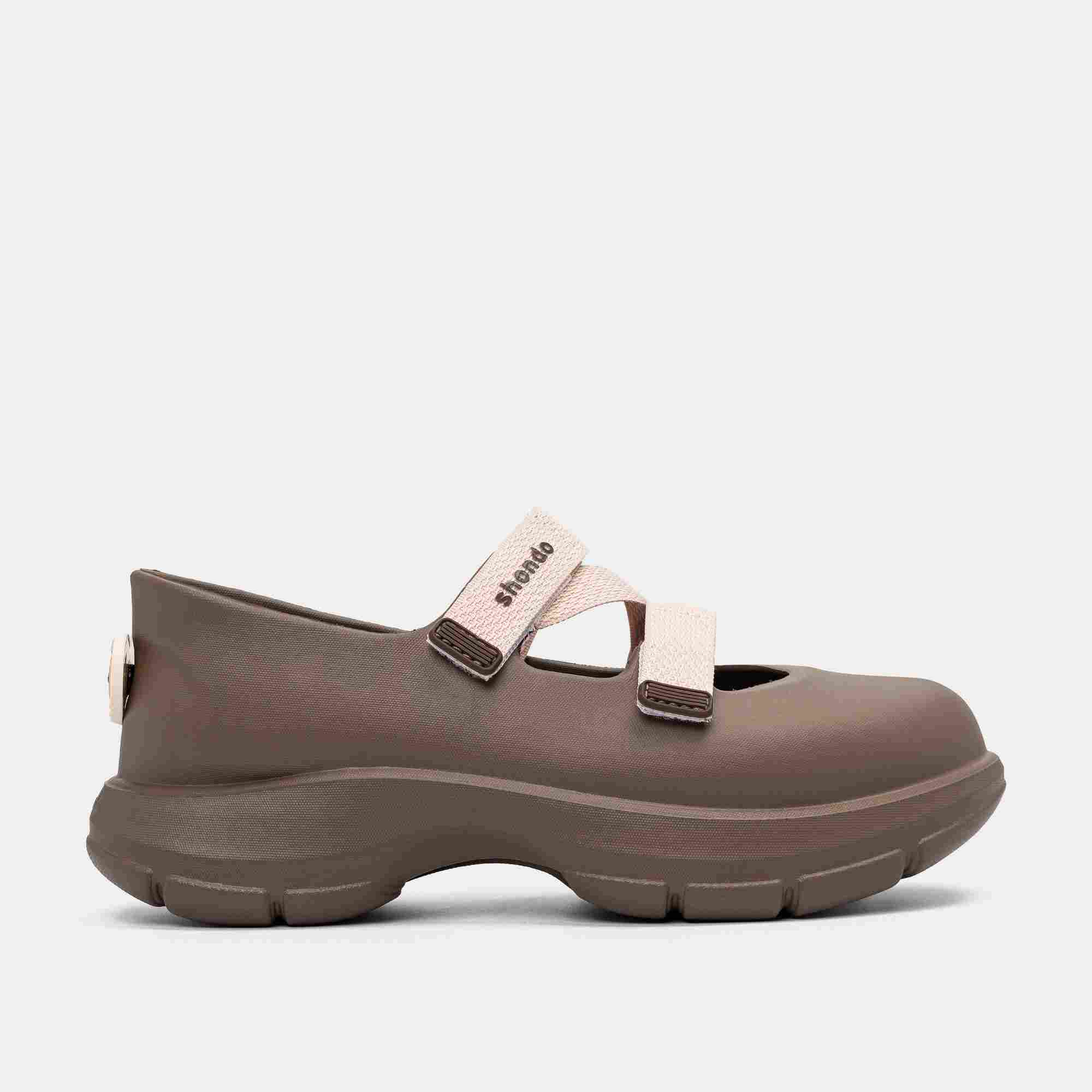 Shondo Dreamie: Giày Ballet Sneaker Nữ Nâu Hồng - Chất Lượng Vượt Trội