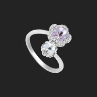 STYLE By PNJ: Nhẫn bạc đính đá, khẳng định phong cách thời thượng