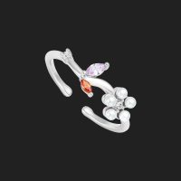 STYLE By PNJ: Nhẫn bạc đính đá, món trang sức không thể thiếu