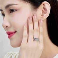 Vỏ Nhẫn Kim Cương PNJ 18K Vàng Trắng: Đầu tư thông minh, khẳng định đẳng cấp bền vững