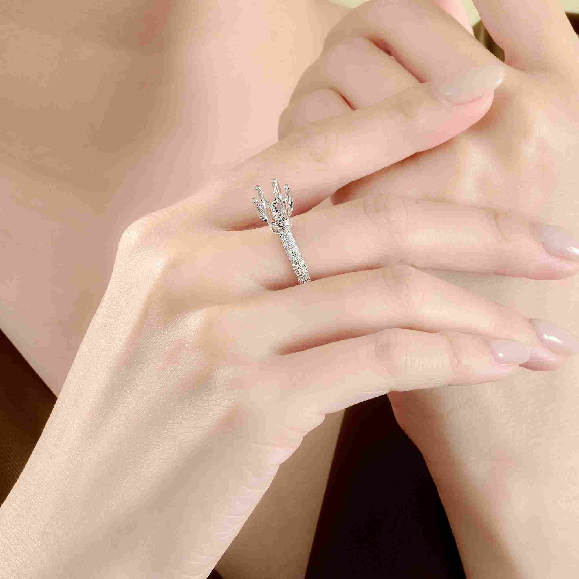 Vỏ Nhẫn Kim Cương PNJ 18K Vàng Trắng: Giá trị vượt trội, khẳng định đẳng cấp của bạn