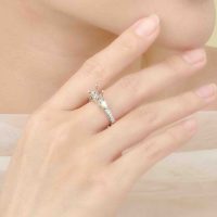 Vỏ Nhẫn Kim Cương PNJ 18K Vàng Trắng: Tự tin tỏa sáng với vẻ đẹp rạng ngời