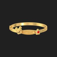 Vòng tay vàng hồng trẻ em Disney Mickey - Món trang sức không thể thiếu