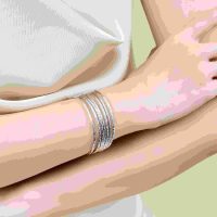 Vòng tay vàng trắng PNJ 41,6%: Vẻ đẹp hoàn hảo, khẳng định đẳng cấp PNJ